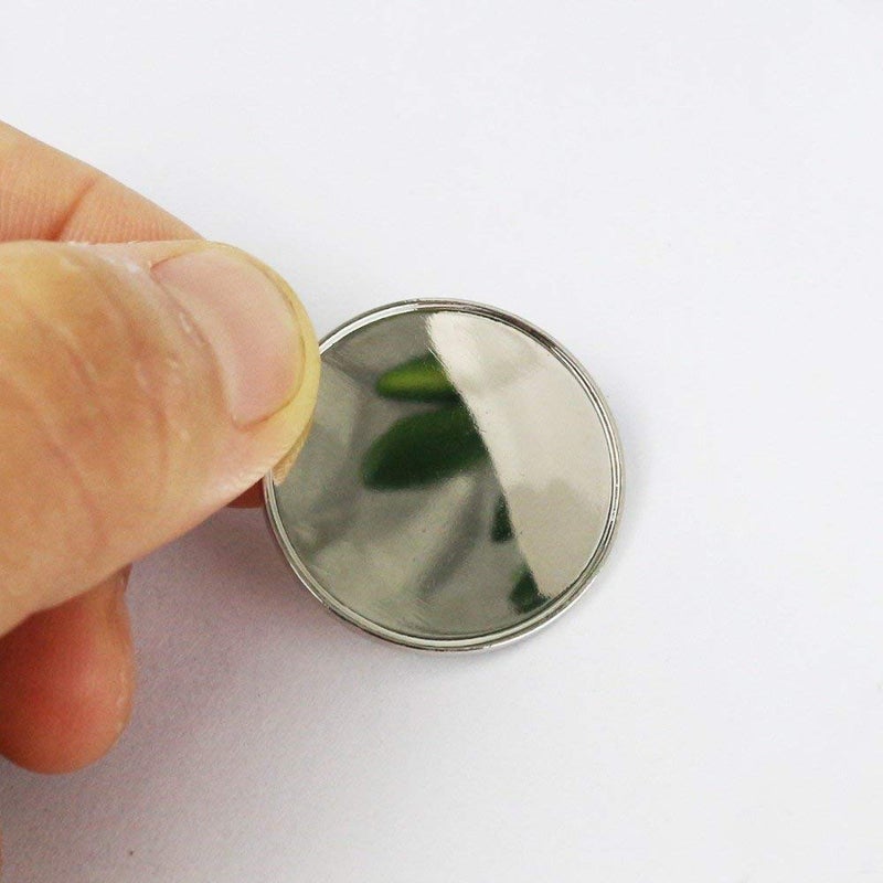 PINMEI Golf Ball Marker Blank Golf Markers Suit for Custom Printing, Pack of 10 (30mm) - Image 2